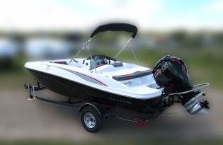 2022 Tahoe T18 BowRider Runabout Boat Exclusive Auto Marine Power Boat Outboard Sport Serie