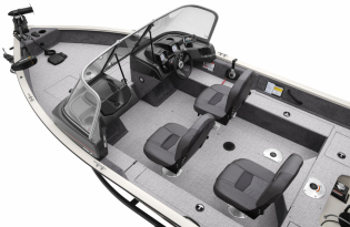 2023 Tracker Pro Guide  V16 WalkThru, Exclusive Auto Marine, deep-v aluminum fishing boat, power boat, outboard motor, mercury marine