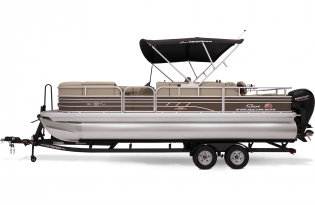 2023 Suntracker SportFish 22 DLX, Exclusive Auto Marine, fishing pontoon boat, power boat, outboard motor, mercury marine