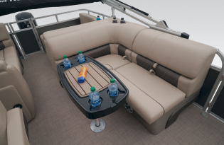 2023 Suntracker Party Barge 22 RF DLX, Exclusive Auto Marine, recreational pontoon boat, power boat, outboard motor, mercury marine 