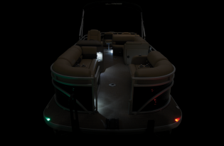 pontoon boat, 2024 SunTracker SportFish 22 DLX , Exclusive Auto Marine, power boats, outboard motors, Mercury Marine