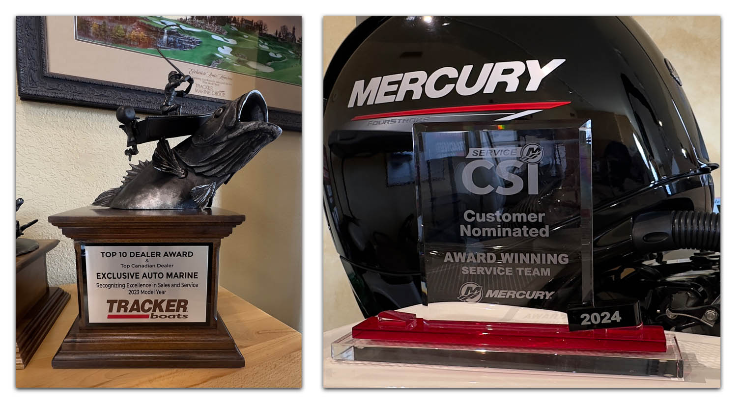 2024 Top 10 Canadian Dealer Award and  2024 CSI Service Team Award