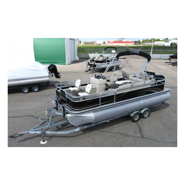 used pontoon boat, 2011 Lowe Ski and Fish 234, Exclusive Auto Marine, power boats, outboard motors, Mercury Marine