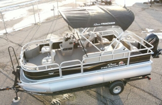 used pontoon boat, used pontoon boat for sale, 18 ft. pontoon boat, boat for sale, boats for sale near me, pontoon boats for sale near me, new pontoon boat