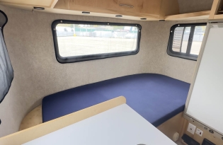 used boler travel trailer, Boler trailer, fiberglass trailer, molded trailer, lightweight trailer, vintage camper, "egg on wheels", Winnipeg-made trailer